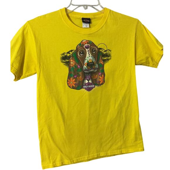 Harley-Davidson Large Youth 14/16 Rocky Top TN. Tee Beagle - Picture 2 of 8